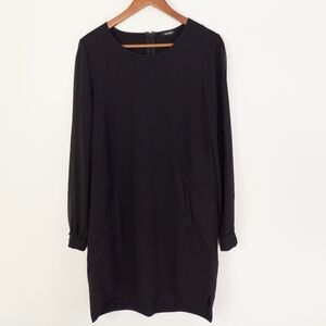 Max & Co Black Shift Dress Size Large